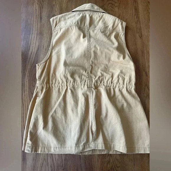 DayTrip Mustardโ Yellow Utility Vest Size Medium Boutique EUC! - Picture 5 of 5